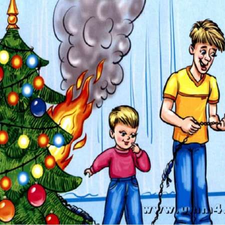 Консультация для родителей на тему «Безопасные новогодние праздники»